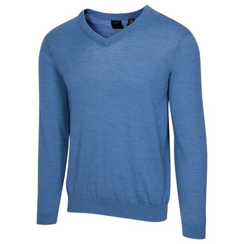 Áo golf nam tay dài G7F21S160_SLBH GENERATION VNECK SWEATER SLBH | Greg Norman
