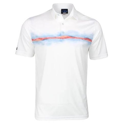Áo golf nam tay ngắn G7S21K535_WHT ML75 EVENTIDE POLO White | Greg Norman