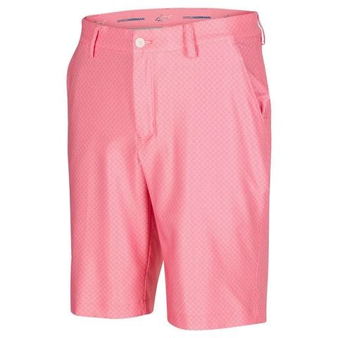 Quần short golf nam ML75 MICROLUX HYBRID FLAG PRINT SHORT COOL CORAL G7S22H906_COCL | Greg Norman
