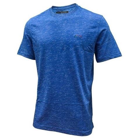 Áo thun nam cổ tròn tay ngắn G7XDK745_SEBU Cotton Poly Blend Sea Blue | Greg Norman