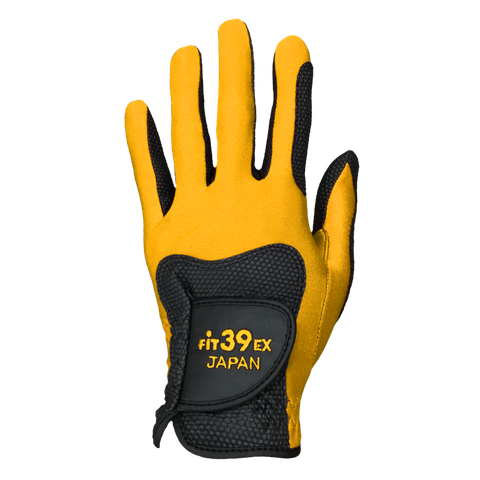 Găng tay golf nam EX GLOVE CLASSIC GOLD/BLACK | Fit39