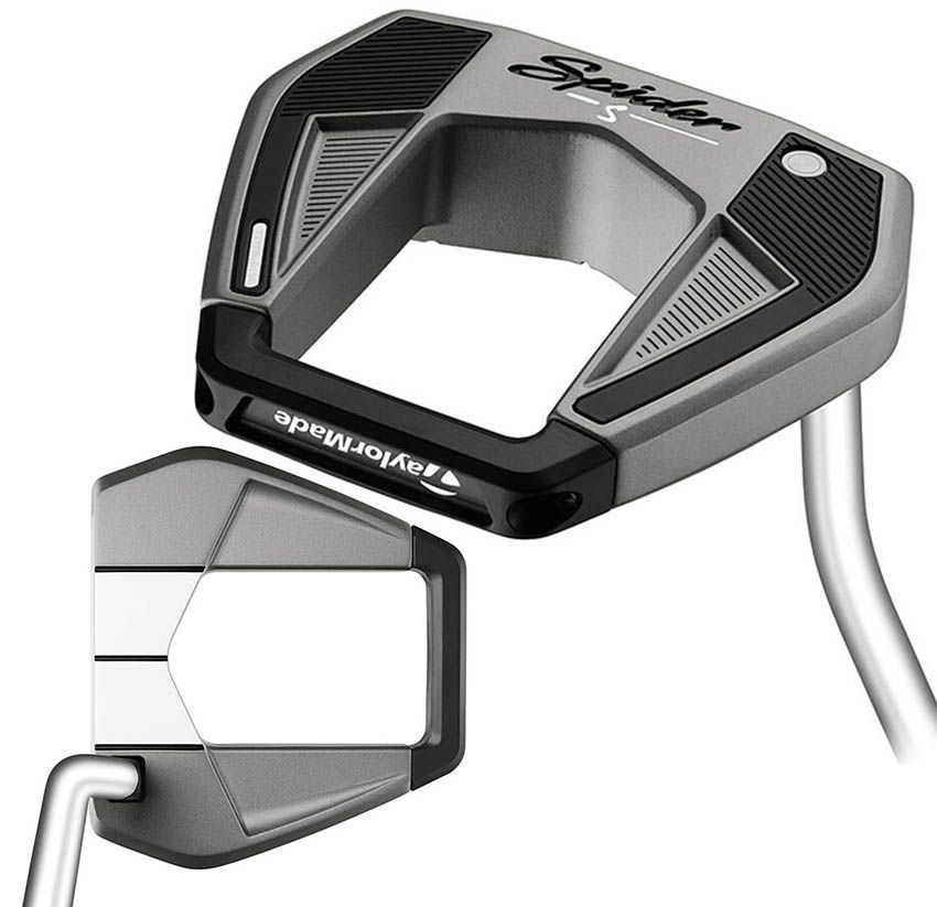 Gậy putter SPIDER S PLATINUM SINGLE BEND 34IN | TaylorMade