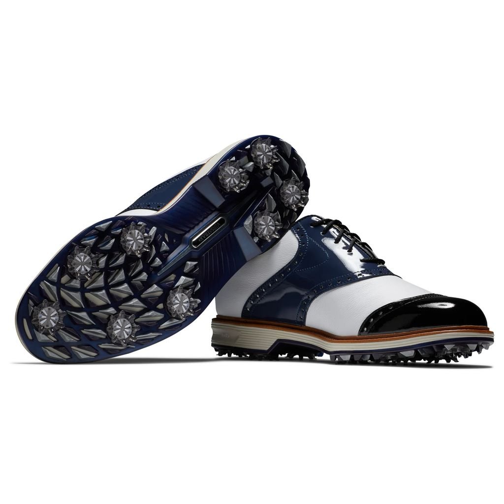 Giày golf nam FootJoy DS DJ PREMIERE WHT/NVY/BLK 54323