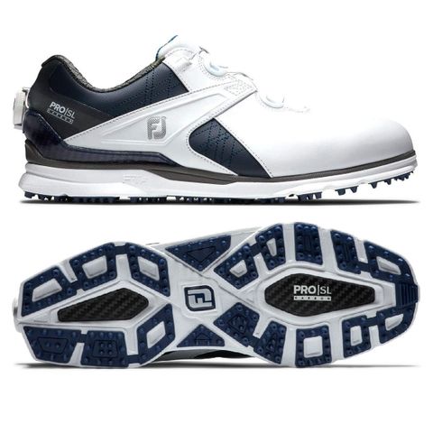 Giày golf nam ProSL Carbon 53184 BOA Spikeless | FootJoy | Tặng 1 dù MuaBanGolf rộng 1m5 + 1 đôi vớ FJ ProDry