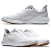 Giày golf nam FootJoy FJ 56139 BW FLEX SPKL WHIT/WHIT/TAN