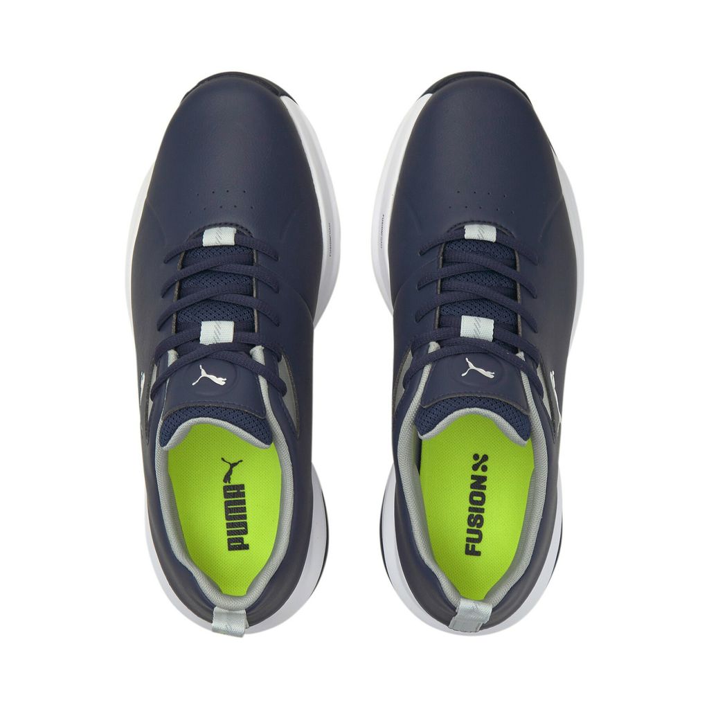 Giày golf nam FUSION FX Tech Navy Blazer-Puma Silver 37608103 | Puma