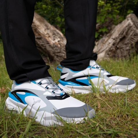 Giày golf nam GS-Fast Puma White-Quarry-Ocean Dive 37635701 | Puma