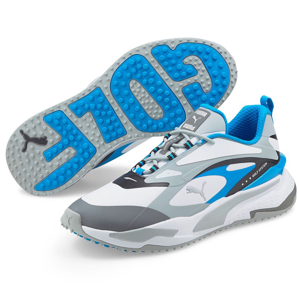 Gi y golf nam GS Fast Puma White Quarry Ocean Dive 37635701 Puma