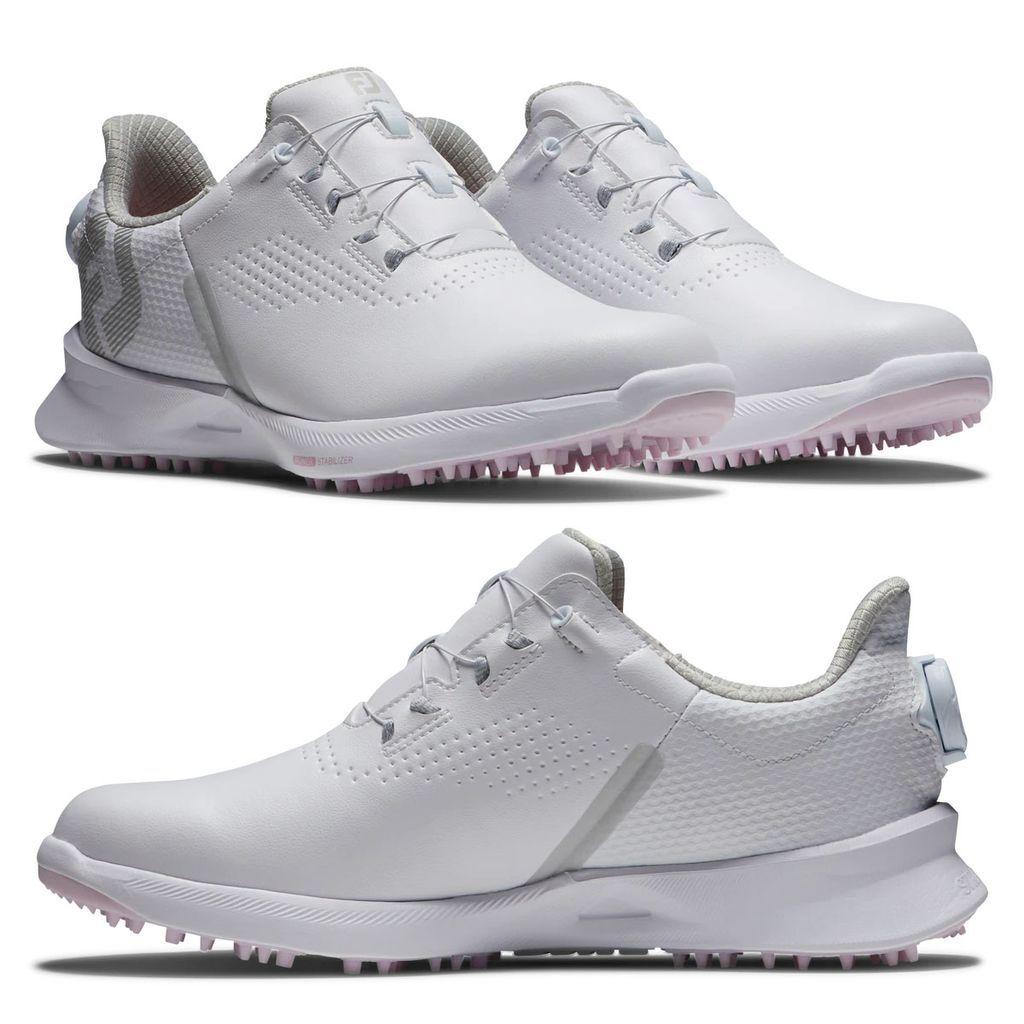 Giày golf nữ FOOTJOY CF FUEL Spiked BOA 92370 WT/WT/PK