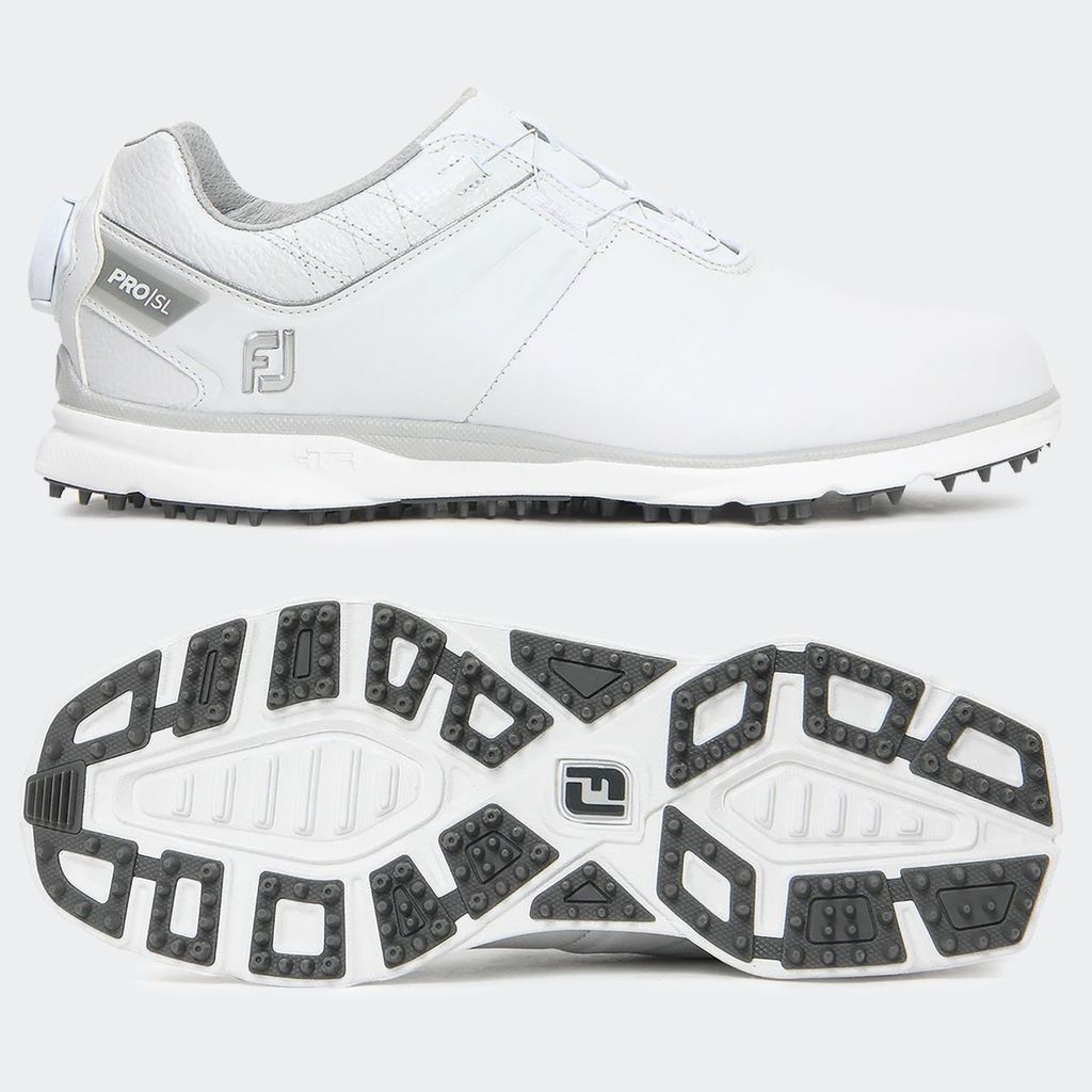 Giày golf nữ FootJoy FJ 98139 CS W PRO SL SPKL BOA WT/WT/CHR