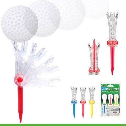 Tee golf nhựa Pocke GV1417 | Tabata