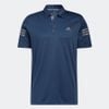 Áo golf nam tay ngắn 3-Stripes NAVY HC5353 | Adidas