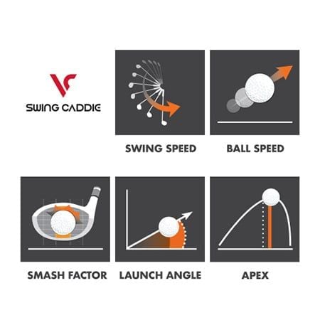 Máy Đo Tốc Độ Swing Golf Voice Caddie SC300