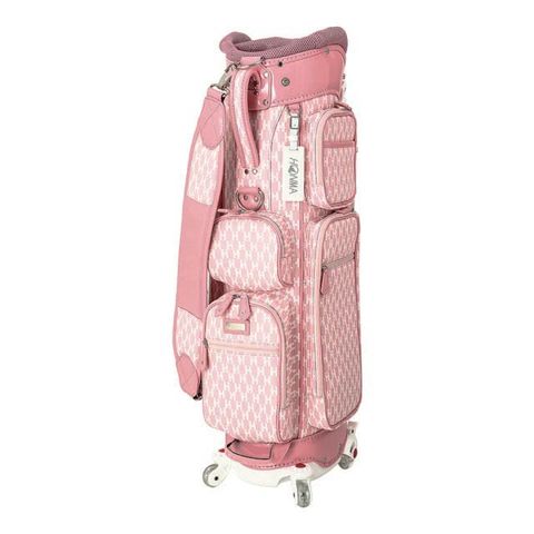 CB12421 | Túi gậy golf Monogram | Monogram Wheel Caddy Bag | Pink | Honma | 8080000 | 2024-05