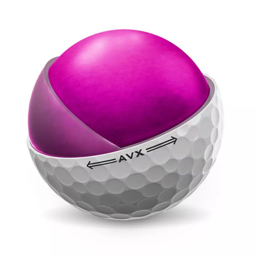 Hộp 12 bóng golf AVX 3 lớp trắng | Titleist