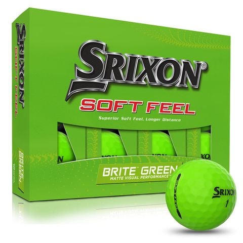 Hộp 12 bóng golf Soft Feel BRITE Green | Srixon