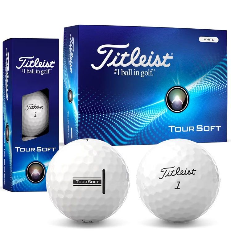 Hộp 12 bóng golf Tour Soft 2024 màu Trắng | Titleist