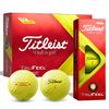 Hộp 12 bóng golf TruFeel 2 lớp 2022 màu vàng | Titleist