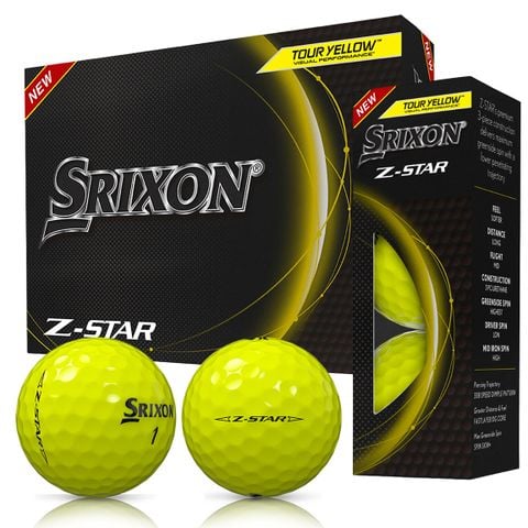 Hộp 12 bóng Golf Z-Star 2023 Vàng | Srixon