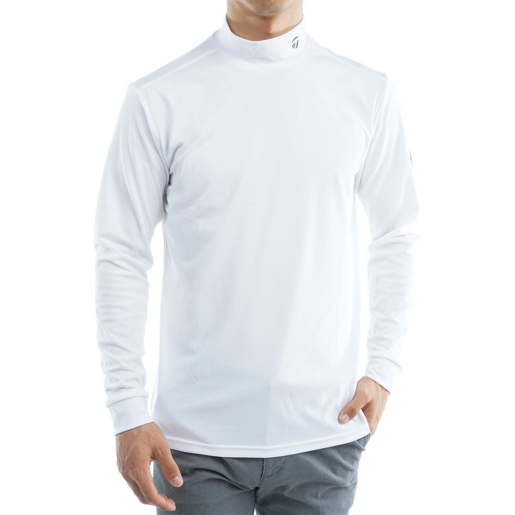 Áo golf tay dài nam 2MFMO-TD454 WH N87394 | Men's Golf Long Sleeve Pol