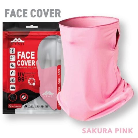 Khẩu trang Face Cover UV Protection FC-101S Sakura | Stan