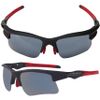 Kính Polarized UV400 047P Black/Red | FeelMorys