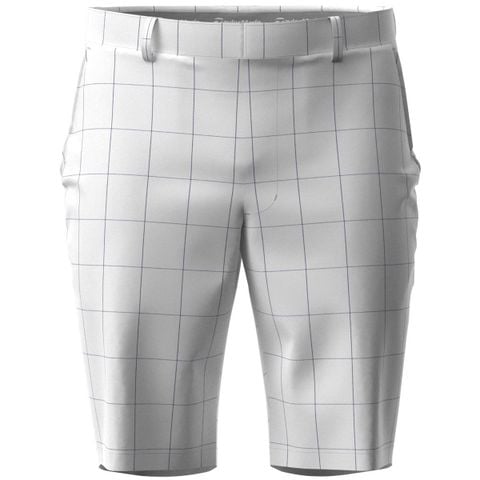 Quần short golf nam N92616 màu Trắng ca rô | Men's shorts 2MSSH-TD165 | Taylor Made