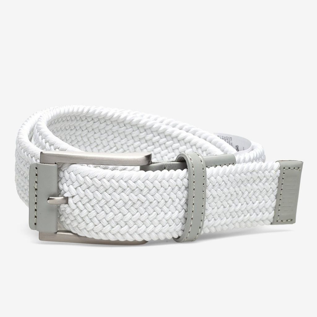 Thắt lưng nam Jackpot Braided Belt 05421304 Bright White-High Rise | P