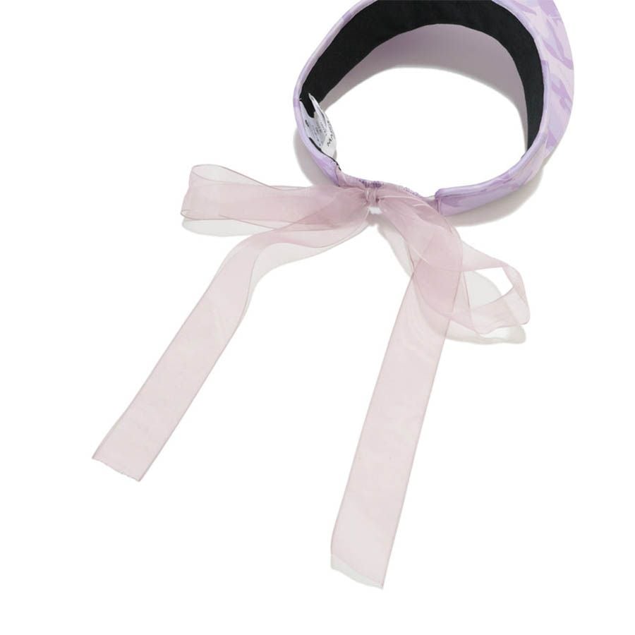 Mũ nửa đầu nữ visor Gauge Ribbon MLF-4B-FC18 Lavender | MARK & LONA