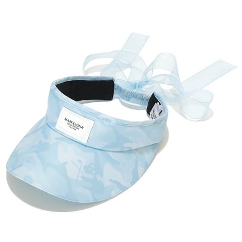Mũ nửa đầu nữ visor Gauge Ribbon MLF-4B-FC18 Sax | MARK & LONA
