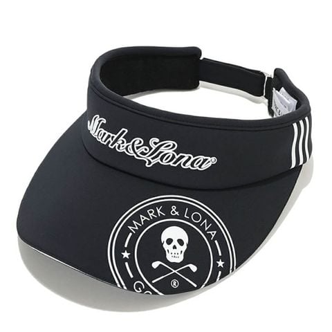 Mũ nửa đầu nữ visor Vibrant MLF-4B-FC25 black | MARK & LONA