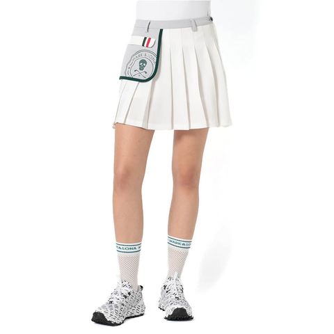 Váy golf Fleur MLW-4A-AE01 White | MARK & LONA