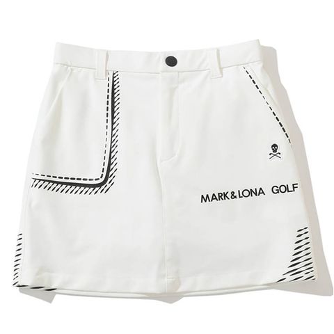 Váy golf Enigma MLW-4B-AE08 White | MARK & LONA
