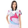 Áo golf nữ tay ngắn Milo®️-fit MLW-4B-AP05 Pink | MARK & LONA