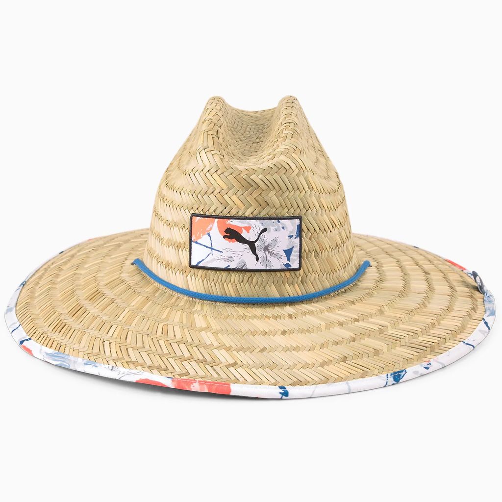 Mũ cói rộng vành Nassau Straw Sunbucket 02380801 GOLF HAT | PUMA