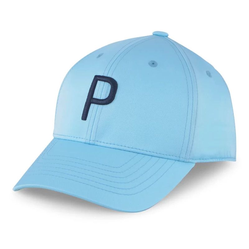 Mũ kết golf 02442507 Structured P Cap Tropical Aqua-Navy Blaz | Puma