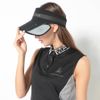 Nón nửa đầu nữ visor RES Flex MXF-4B-FC03 Black | MARK & LONA