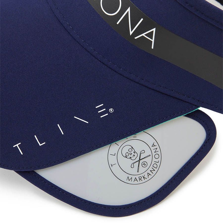 Nón nửa đầu nữ visor RES Flex MXF-4B-FC03 Navy | MARK & LONA