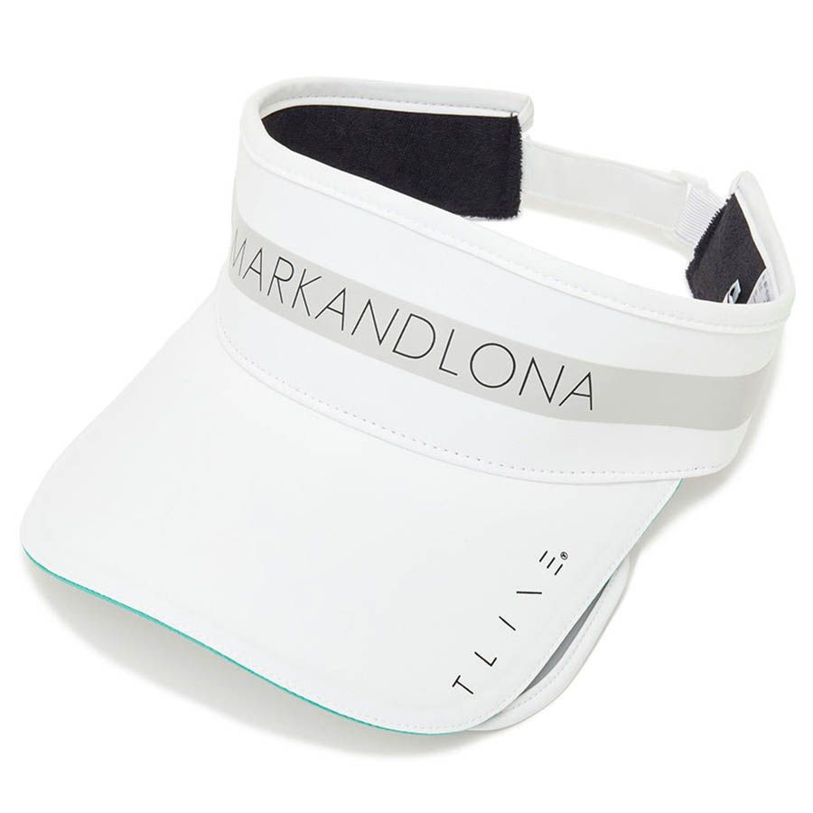 Nón nửa đầu nữ visor RES Flex MXF-4B-FC03 White | MARK & LONA
