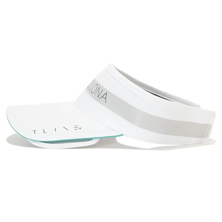 Nón nửa đầu nữ visor RES Flex MXF-4B-FC03 White | MARK & LONA