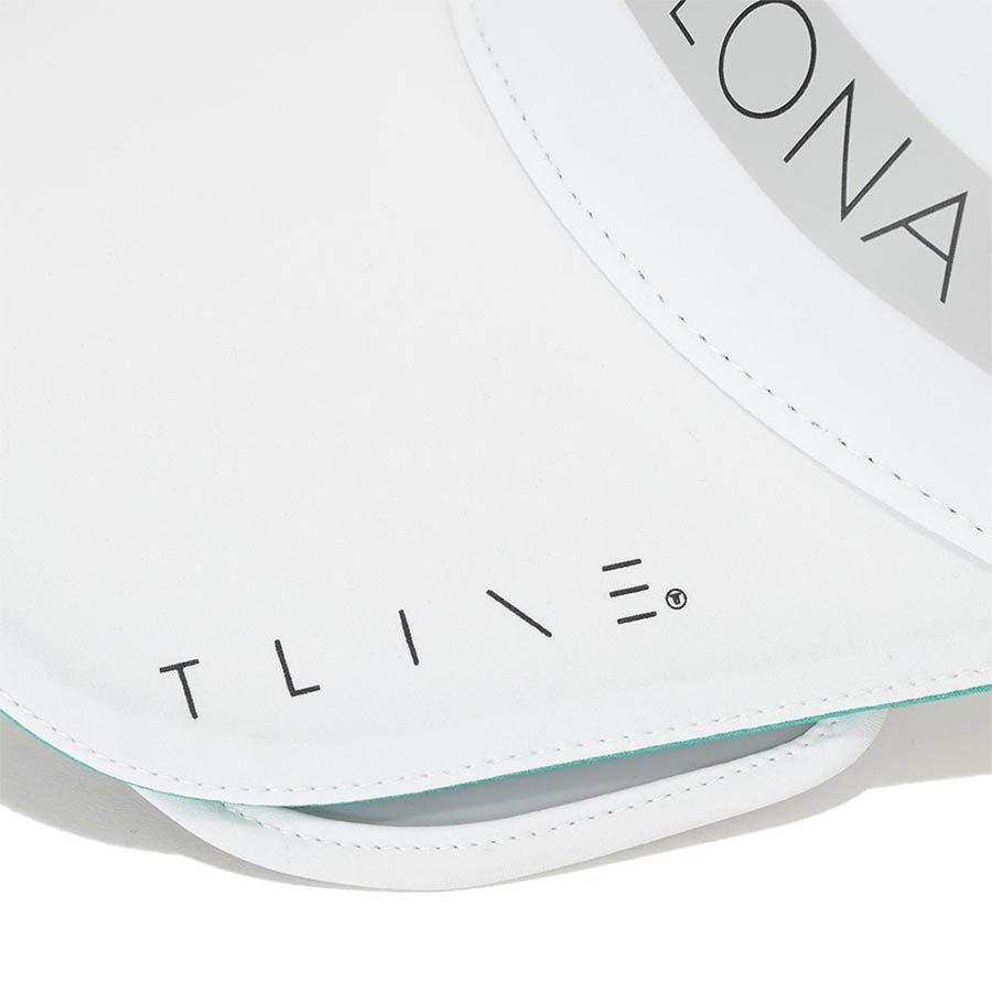 Nón nửa đầu nữ visor RES Flex MXF-4B-FC03 White | MARK & LONA