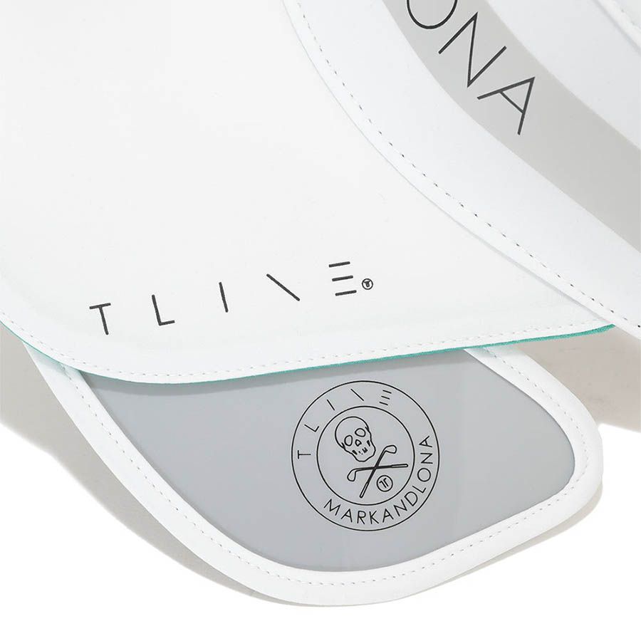 Nón nửa đầu nữ visor RES Flex MXF-4B-FC03 White | MARK & LONA