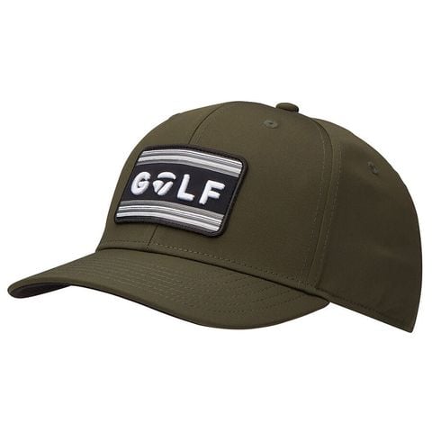 Nón kết golf nam TM24 Ventura Sunset Snapback Hat Olive N2682418 | TaylorMade