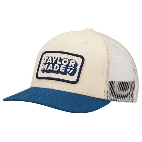 Nón kết golf nam TM25 New Trucker Hat Cream/Navy REG N3825518 | TaylorMade