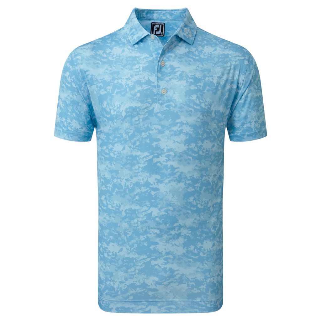 Áo golf nam tay ngắn 82201 CLOUD CAMO LISLE, SELF COLL | Foot Joy ...