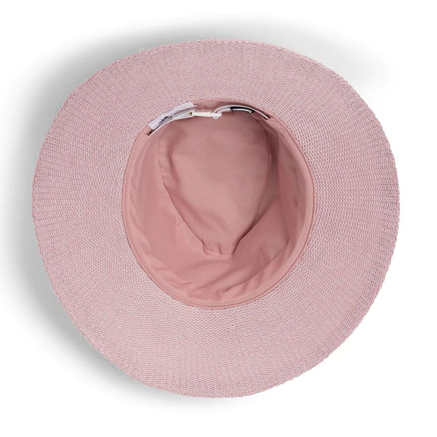 Mũ golf nữ rộng vành ASTON FEDORA Hat Ball Marker OLD ROSE/PINK | Evok