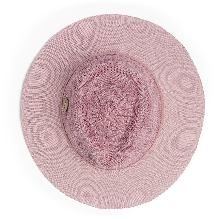 Mũ golf nữ rộng vành ASTON FEDORA Hat Ball Marker OLD ROSE/PINK | Evok