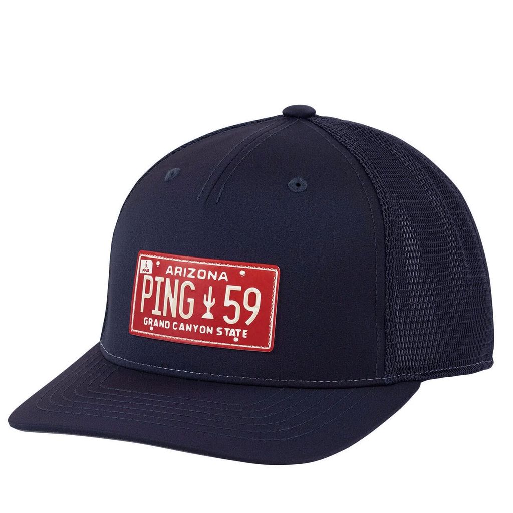 Nón kết golf DIRECT LICENSE PLATE CAP35926-102 màu trắng | PING