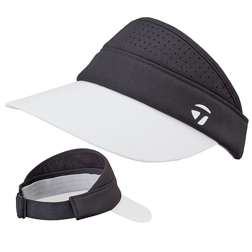 Nón golf visor nửa đầu 2WSHW-TJ057 BK/WH N94569 | TaylorMade