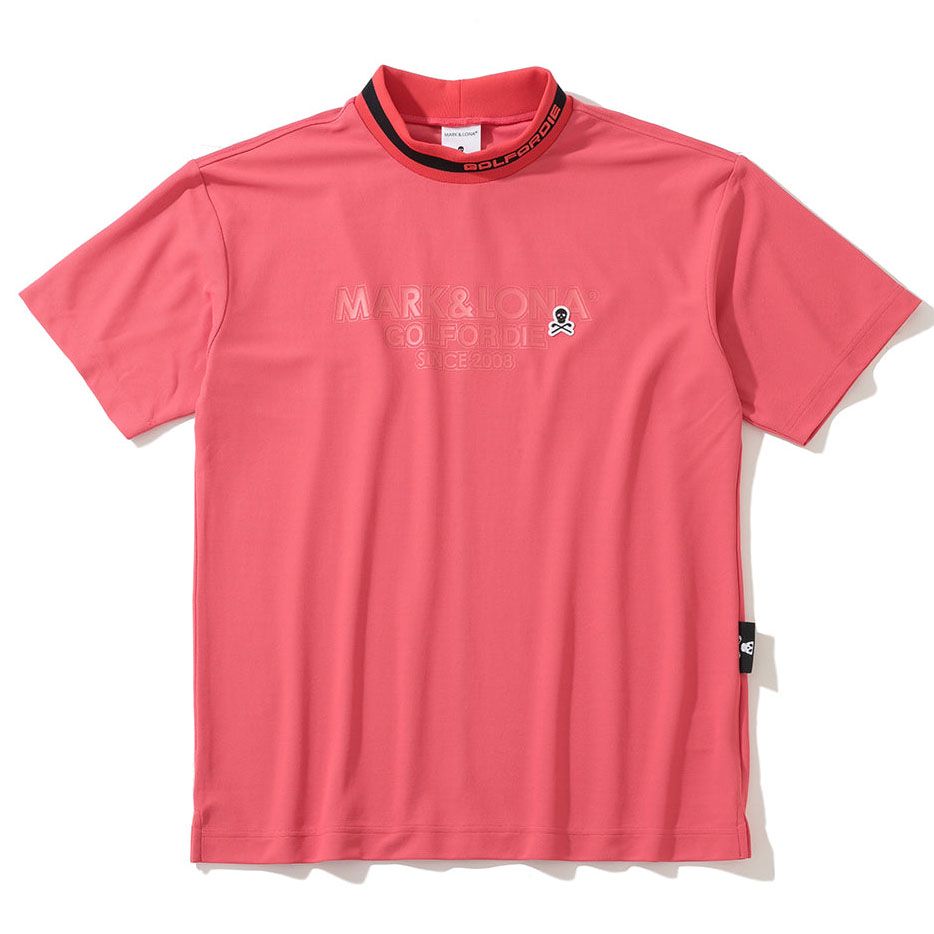 Áo thun nam cổ tròn tay ngắn Nerve Mock MLM-4B-AA09 Red | MARK & LONA